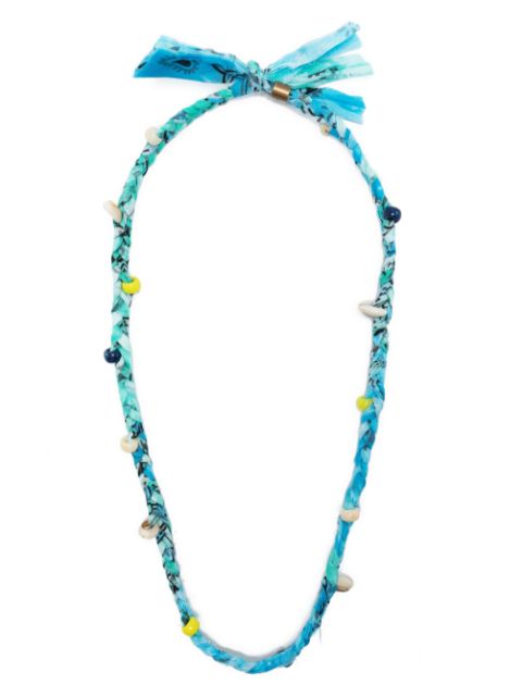 Alanui Bandana beaded necklace Women