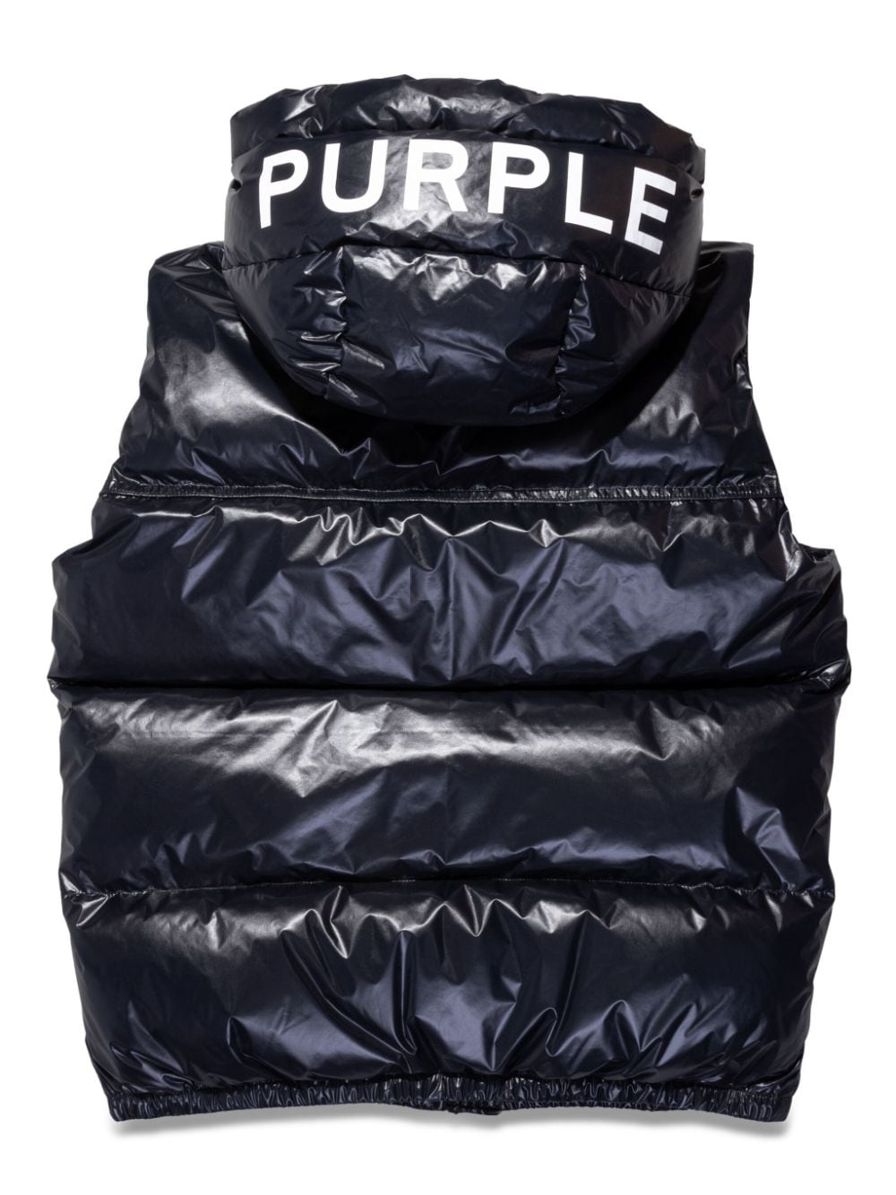 Purple Brand Bodywarmer met logoprint - Zwart