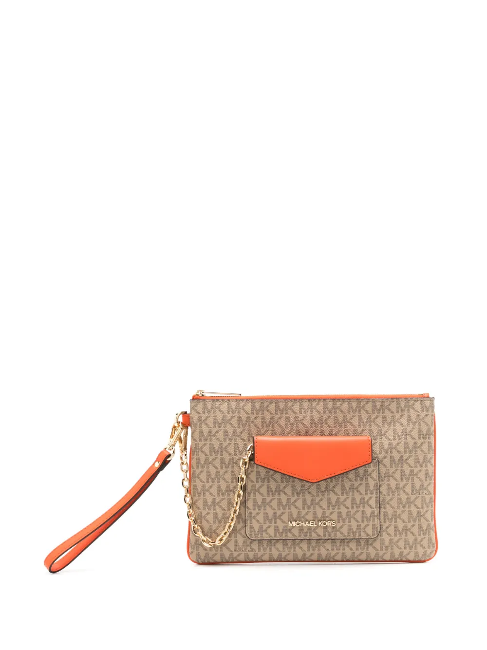 Michael Michael Kors Jet Set monogram-print Wallet | Brown | FARFETCH