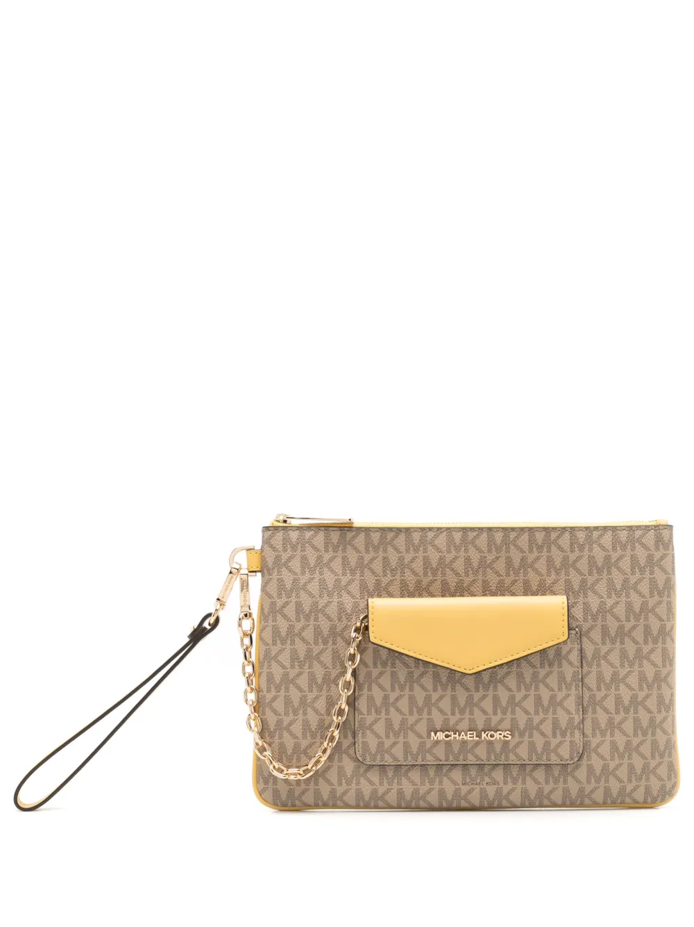 Michael Michael Kors Jet Set monogram-print Wallet | Neutrals | FARFETCH