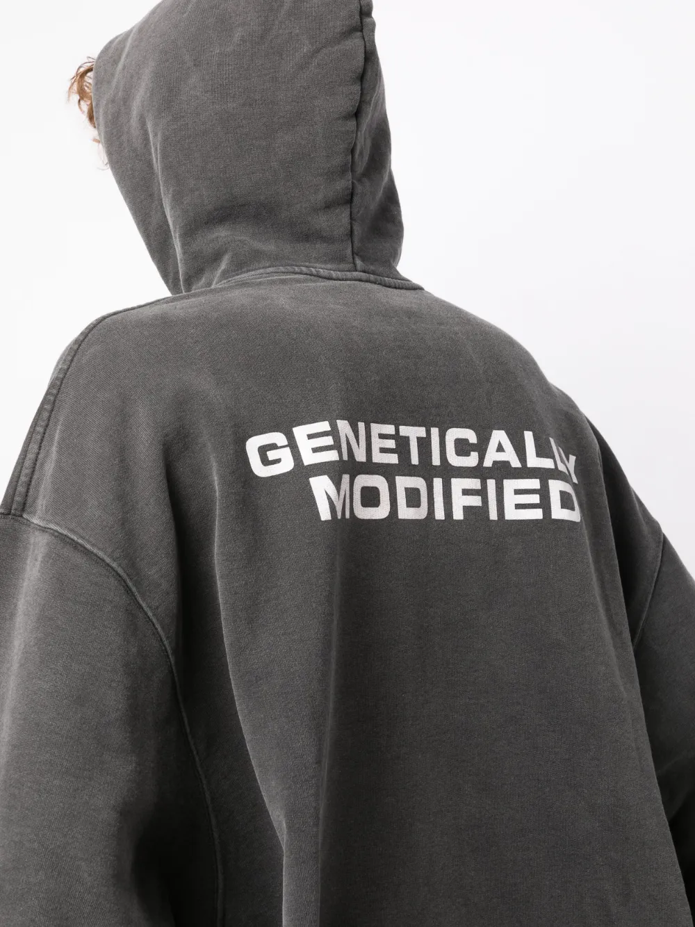 VETEMENTS Genetically Modified zip-up Cotton Hoodie - Farfetch