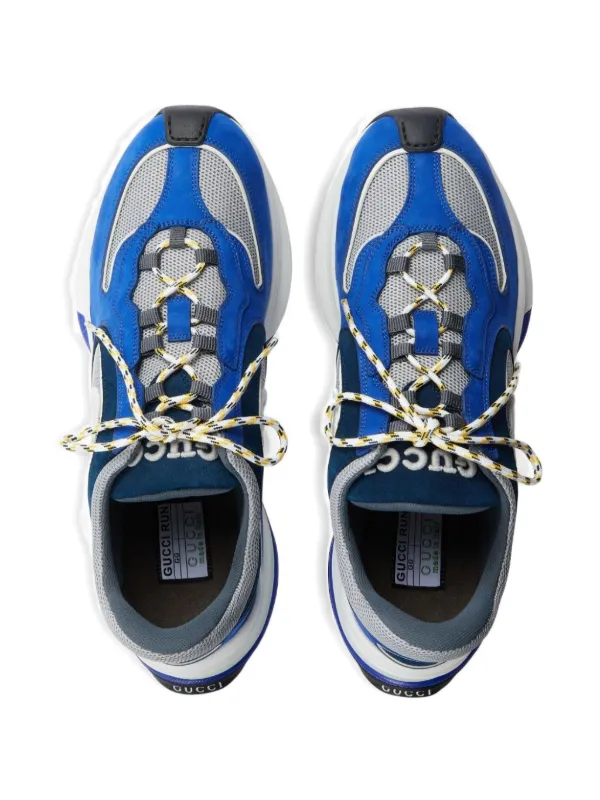 グッチ GUCCI メンズ GUCCI RUN スニーカー Gucci Run lace-up Sneakers | Blue | FARFETCH