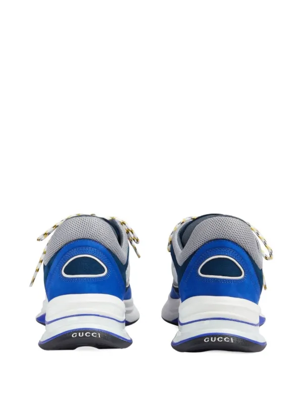 Gucci Run lace-up Sneakers | Blue | FARFETCH