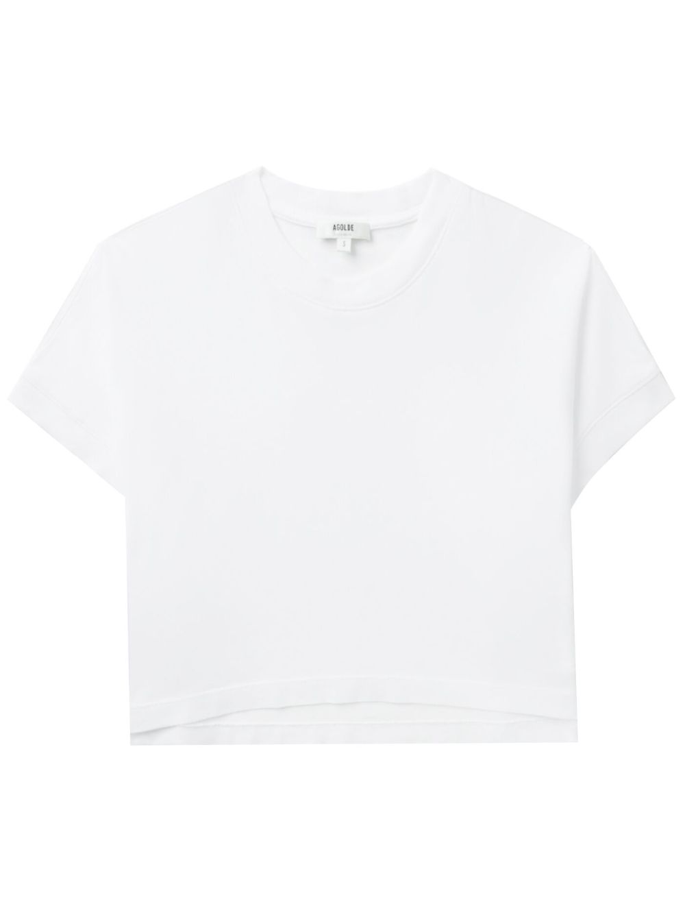 Image 1 of AGOLDE cropped cotton T-shirt