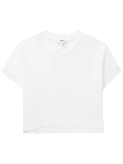 T-shirt crop en coton - AGOLDE - Modalova