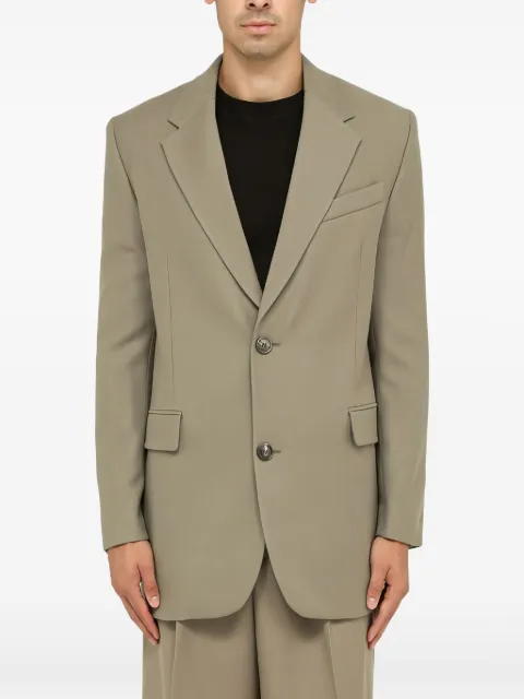 AMI Paris blazer en laine vierge à simple boutonnage