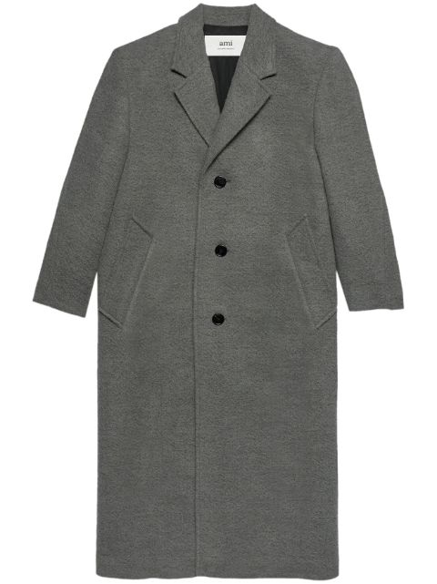 AMI Paris single-breasted coat