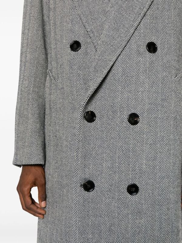 AMI Paris Houndstooth Pattern Blazer Jacket - Farfetch