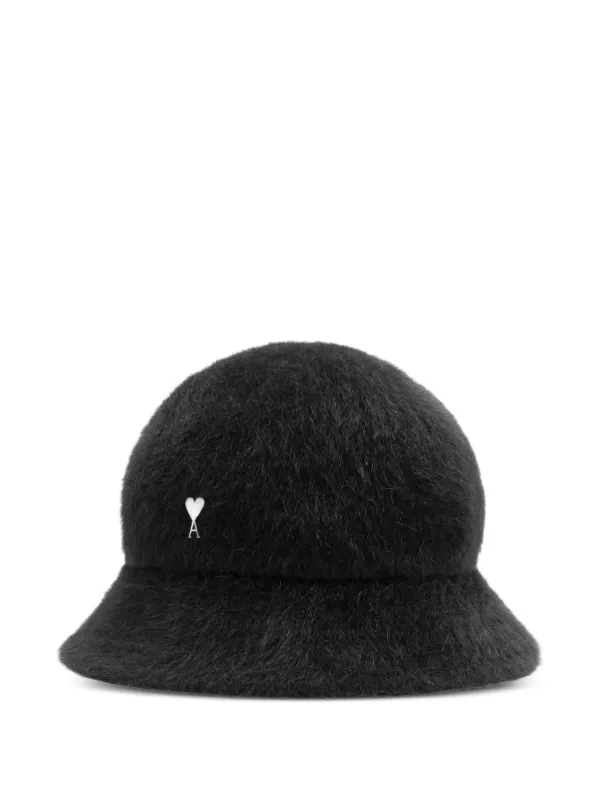 新品！AMI PARIS★ロゴ プレート バケット ハット 楽天市場】AMI Paris バケットハット 帽子 アミ パリス Black
