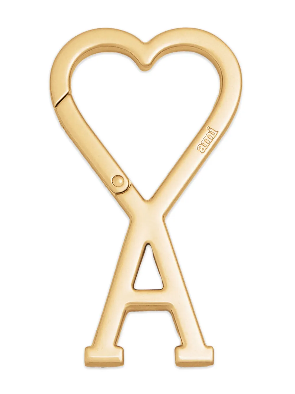 AMI Paris Ami De Coeur Hook Keyring - Farfetch