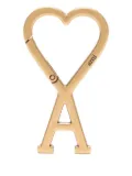 AMI Paris Ami De Coeur hook keyring - Gold