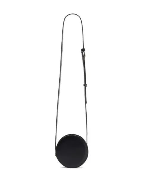 AMI Paris logo-plaque round shoulder bag