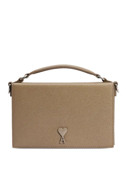 AMI Paris Lunch Box leather bag