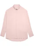 AMI Paris button-down oversized shirt - Pink