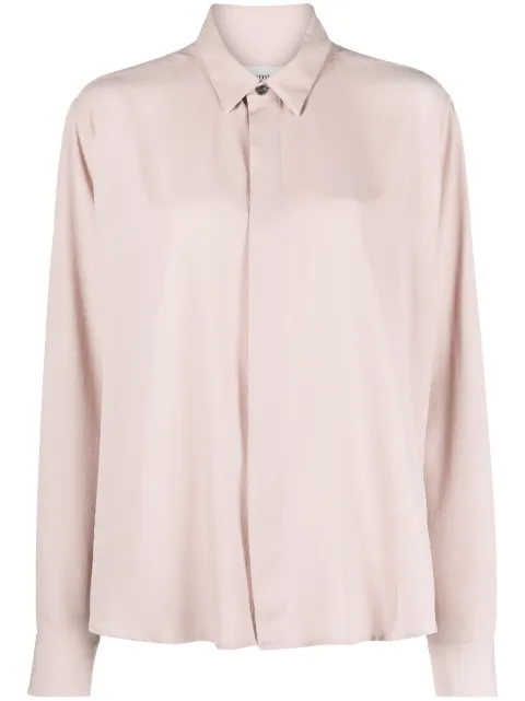 AMI Paris camisa de seda con cuello