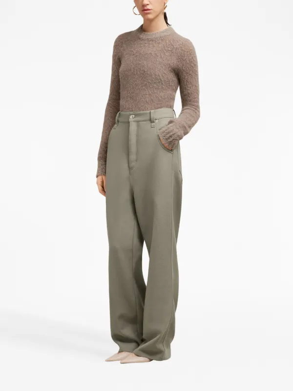 美品 Ami paris ウール ストレート スラックス　パンツ　アミ acne 美品 Ami paris ウール ストレート スラックス パンツ アミ acne