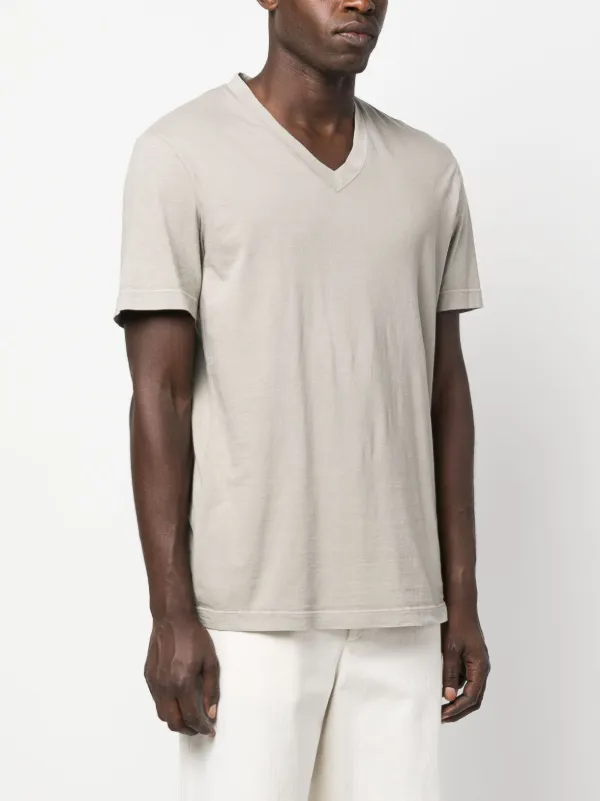 Men's v neck cotton t outlet shirts