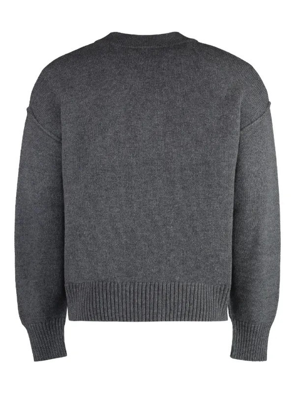 AMI Paris Ami De Coeur カーディガン | グレー | FARFETCH JP AMI Paris Ami De Coeur カーディガン | グレー | FARFETCH JP
