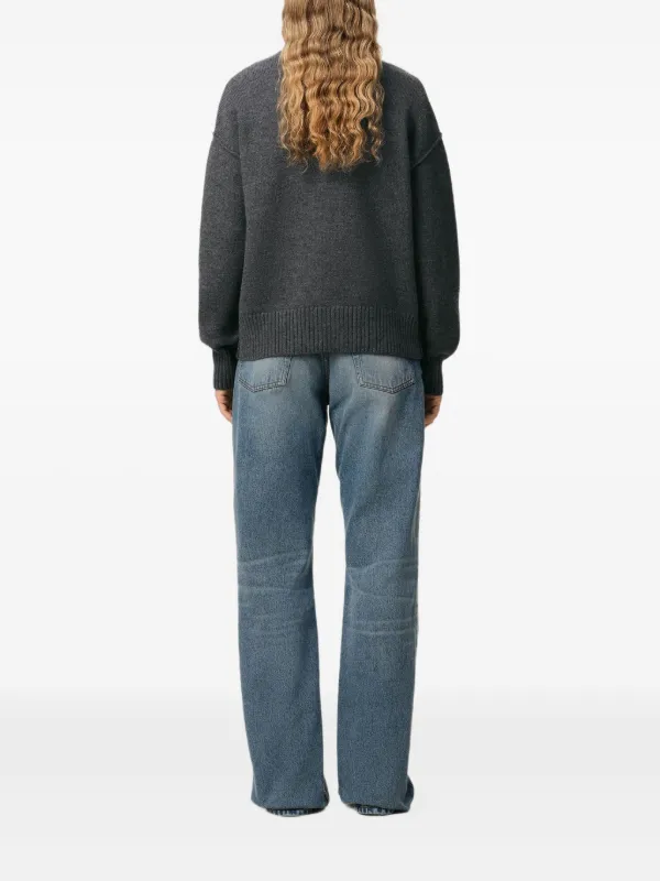 AMI Paris Ami De Coeur カーディガン | グレー | FARFETCH JP