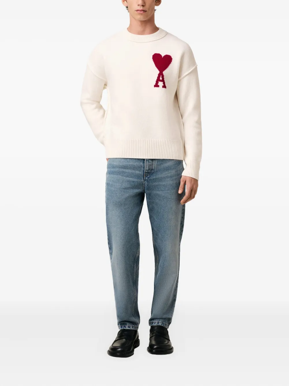 AMI Paris jersey Ami de Coeur en intarsia | Jerséis | Image 2