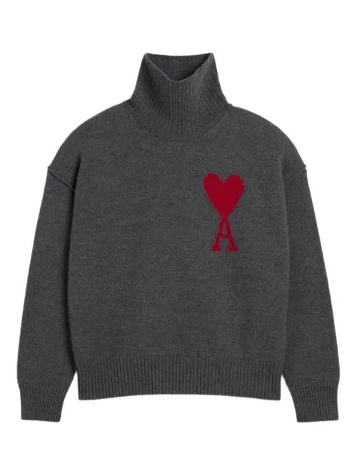 Pull à logo Ami de Coeur - AMI Paris - Modalova