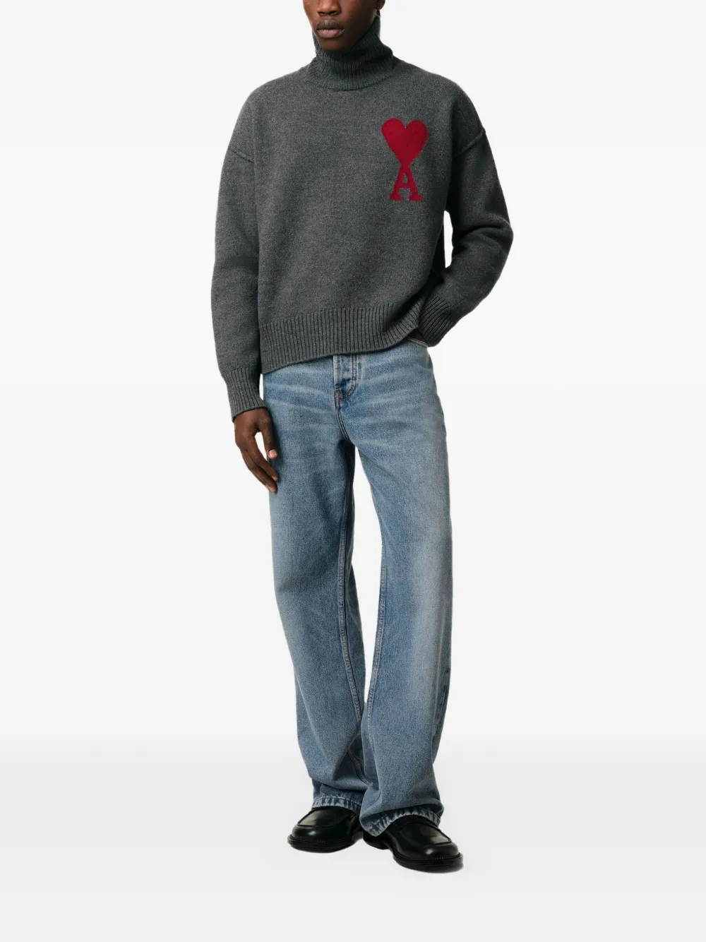 AMI Paris Ami de Coeur sweater | Knitted Sweaters | Image 2