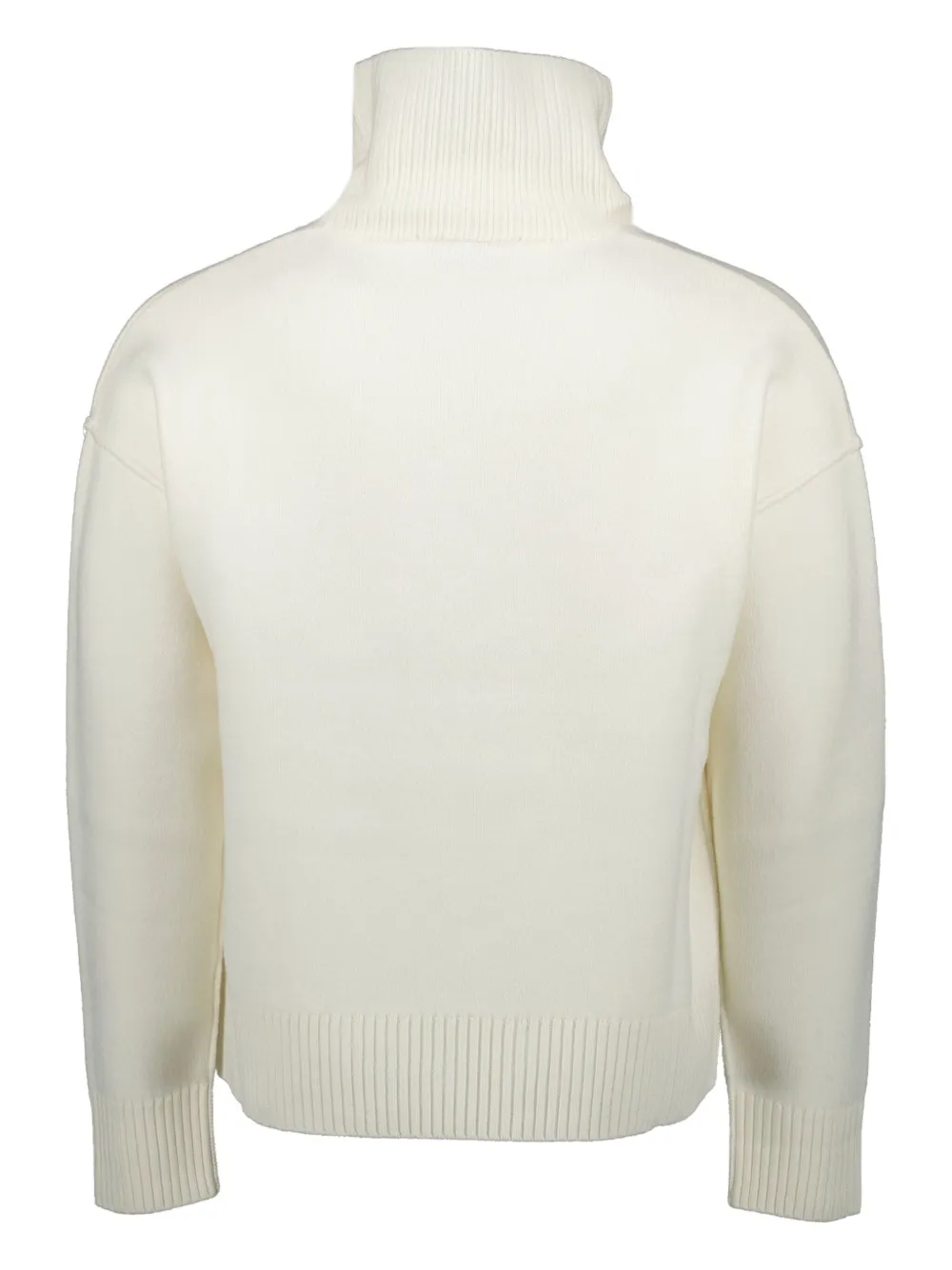 AMI Paris intarsia-logo wool jumper | Knitted Sweaters | Image 2