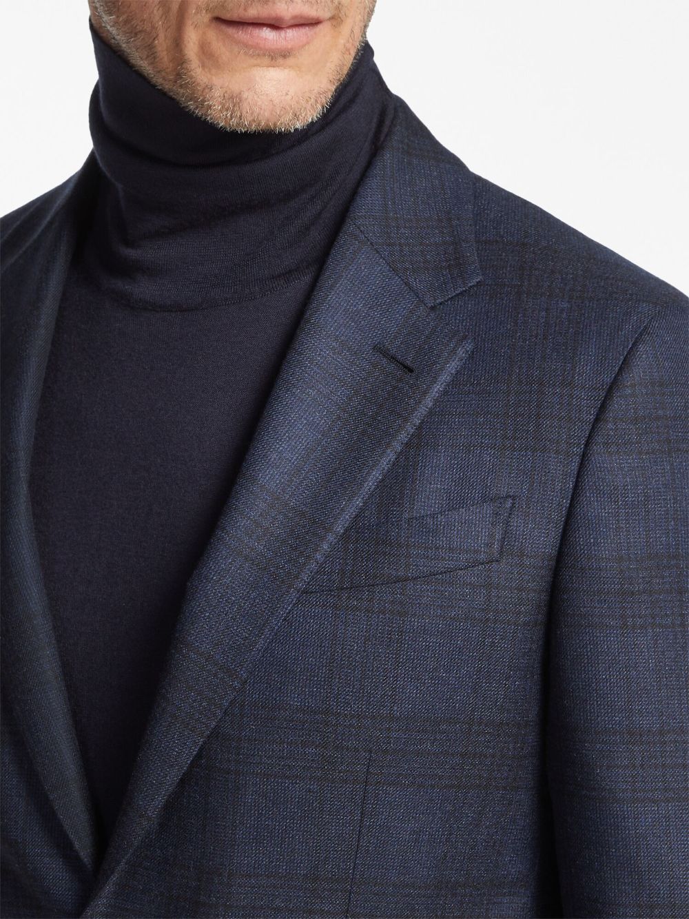 Shop Zegna Oasi Single-breasted Cashmere Suit In Blue
