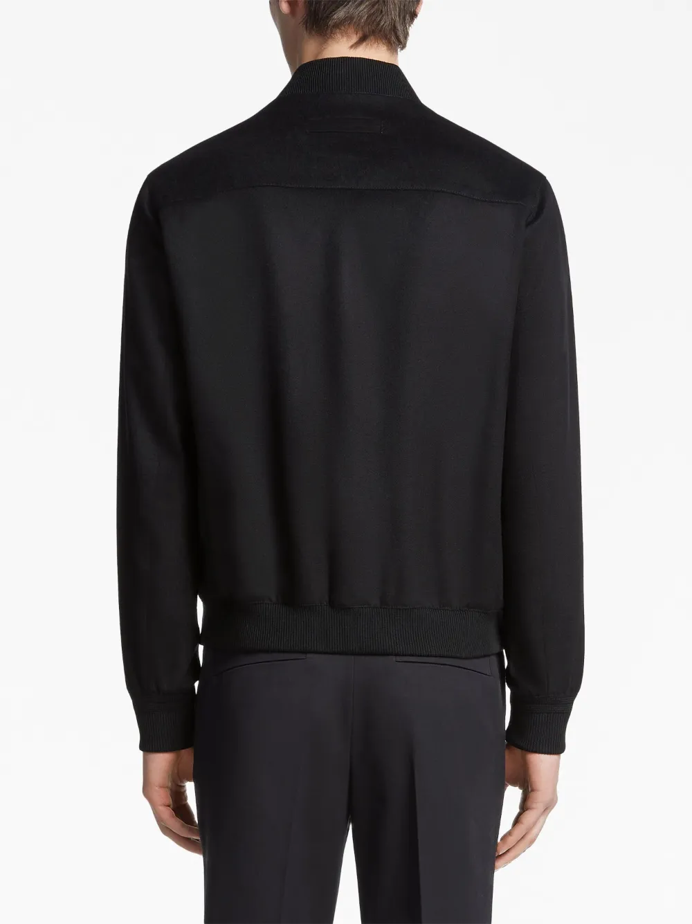 Zegna Elements Oasi Cashmere Bomber Jacket Farfetch