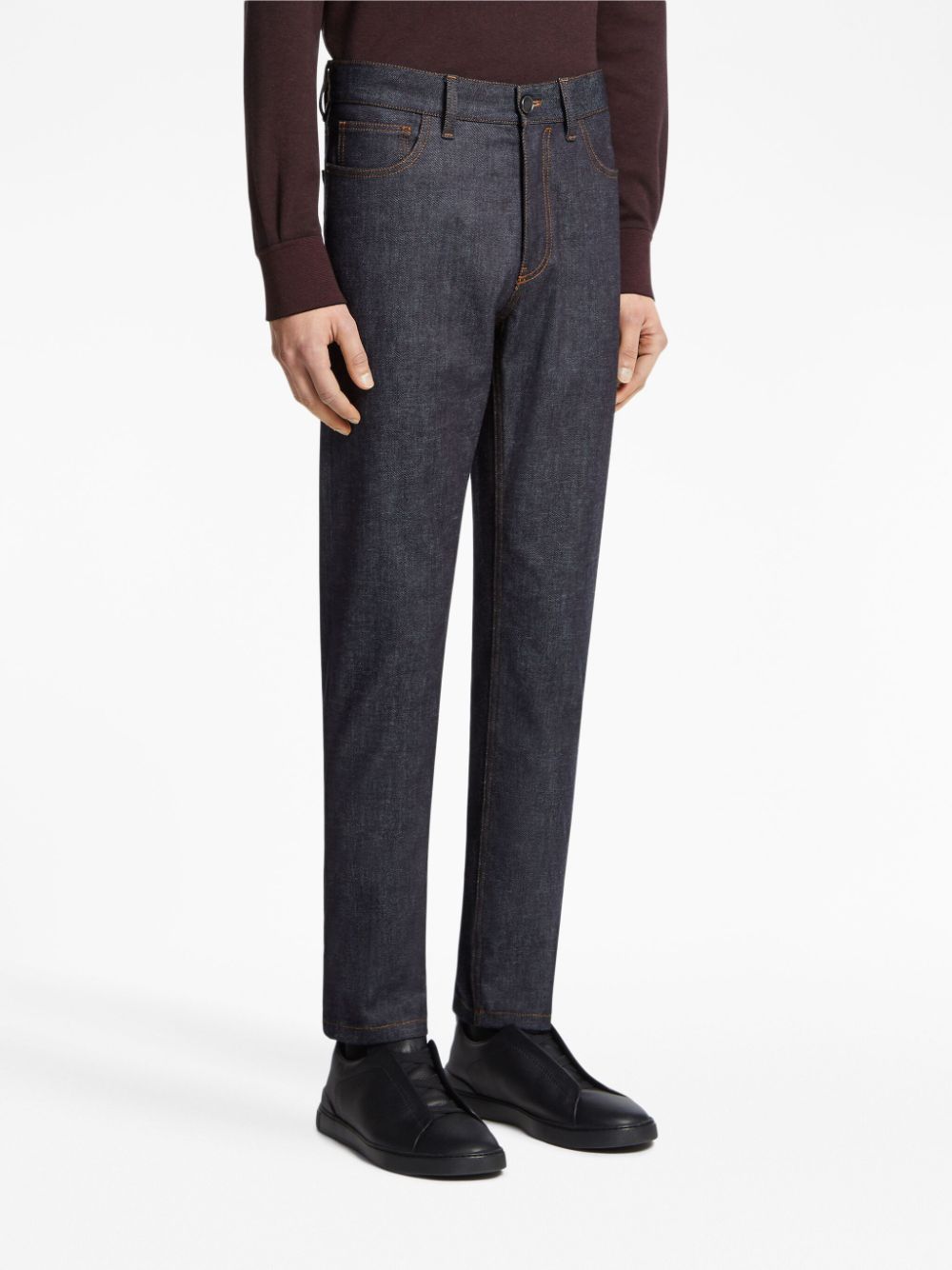 Zegna Roccia slim-fit jeans - Blue