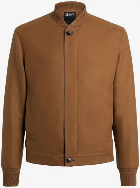 Zegna Elements Oasi cashmere bomber jacket
