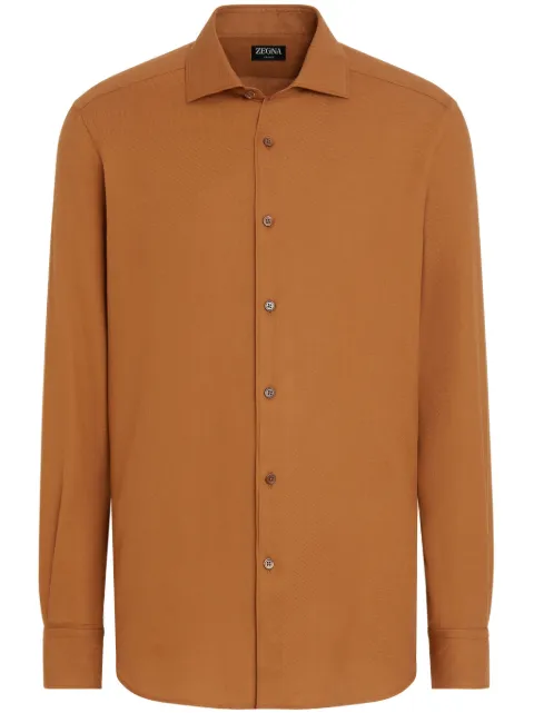 Zegna Cashco cotton-cashmere shirt