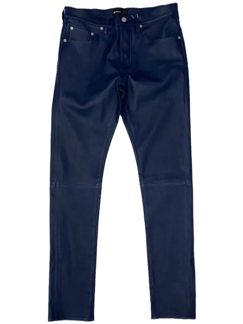 Purple Brand P001 coated skinny jeans