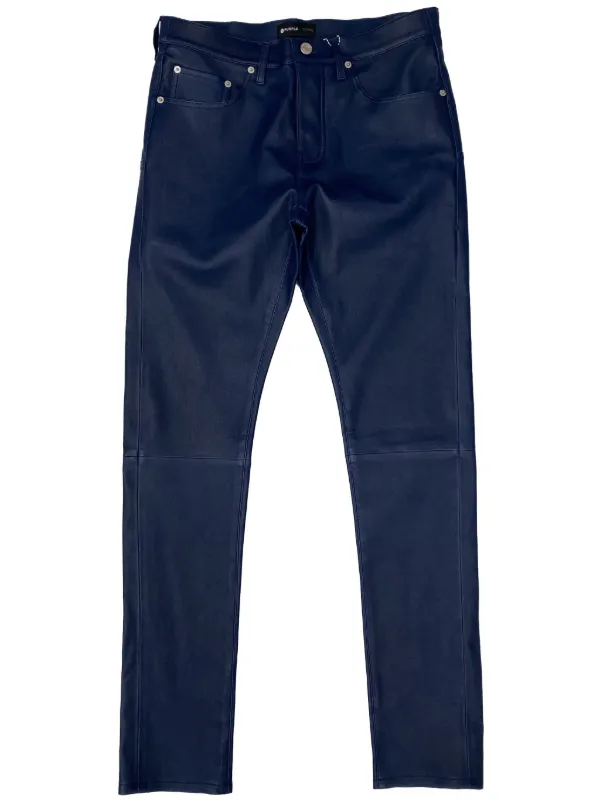 Purple Brand P001 ローライズ スキニージーンズ | ブルー