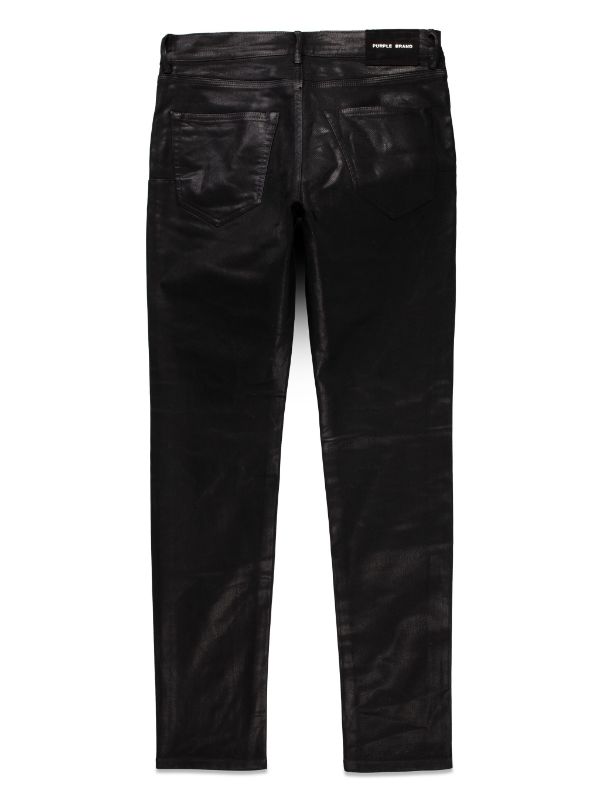 Purple Brand P001 Leathered Skinny Jeans - Farfetch