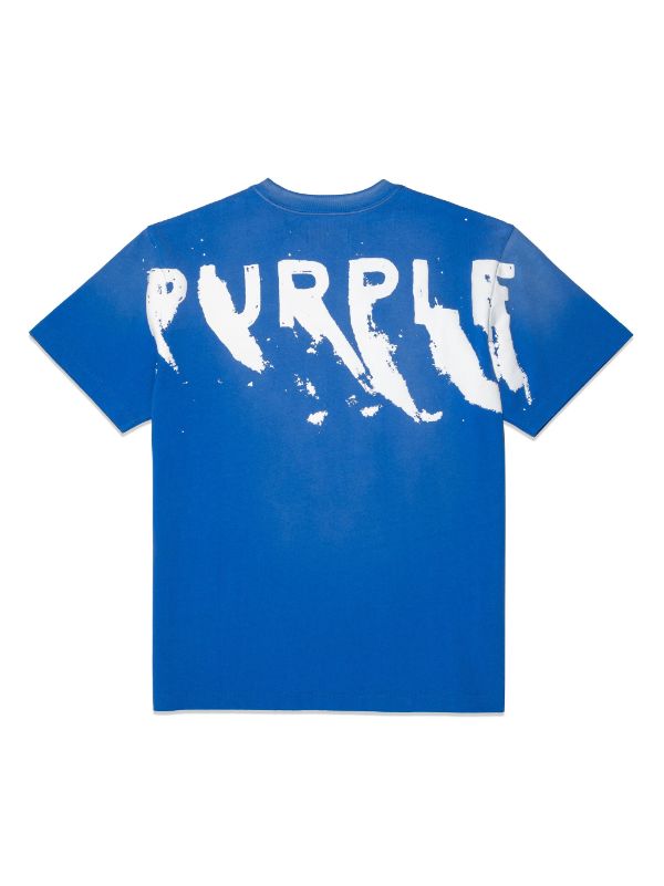 PURPLE BRAND Cotton Logo T-Shirt