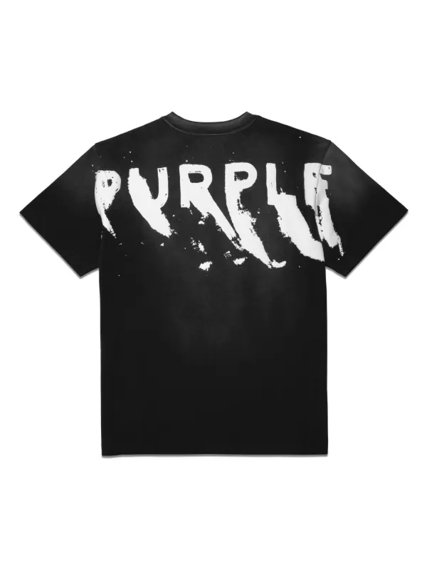 Purple Brand ロゴ Tシャツ | ブラック | FARFETCH JP
