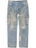 Purple Brand ripped cargo jeans - Blue