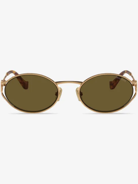 Miu Miu Eyewear logo sunglasses