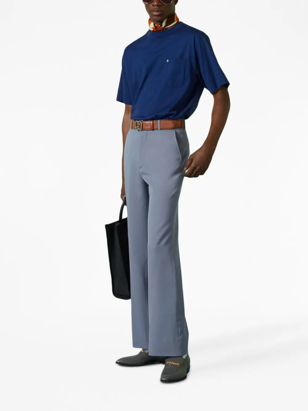 Gucci Katoenen T-shirt - Blauw