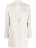 Max Mara Adelchi oversized linen blazer - Neutrals