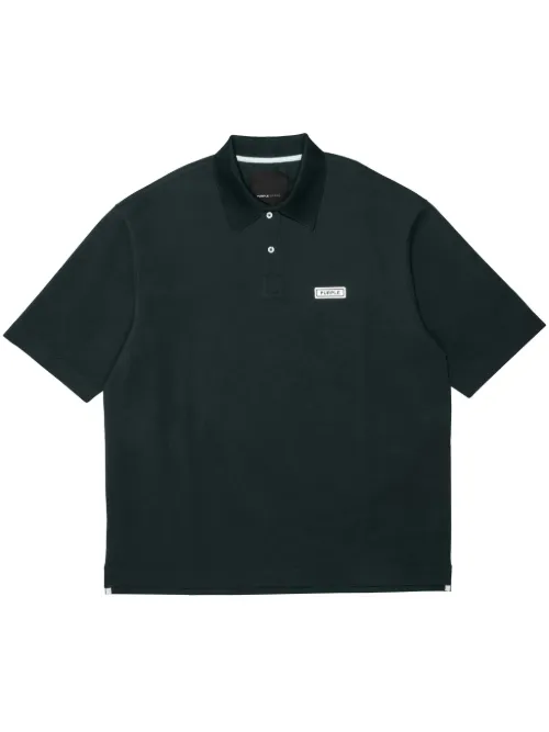 Polo en piqué à patch logo - Purple Brand - Modalova