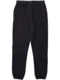 Purple Brand logo-embroidered cotton track pants - Black