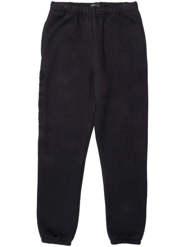 Purple and 2025 black track pants