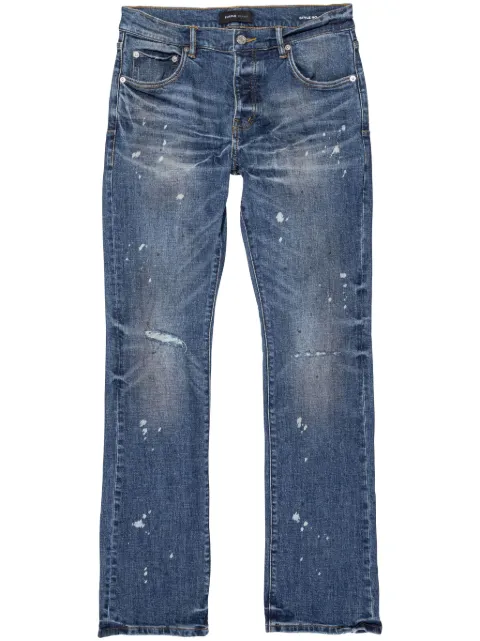 Purple Brand Gerade Jeans im Distressed-Look