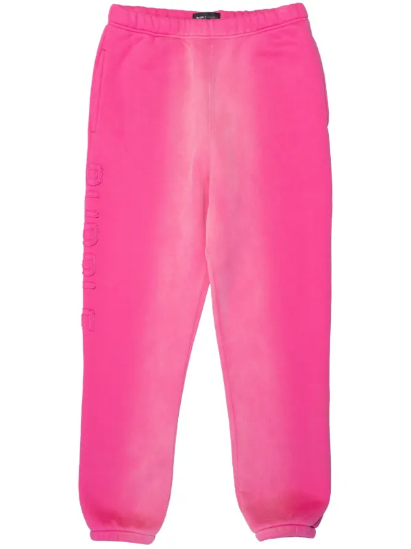 Pink bleached sweatpants outlet
