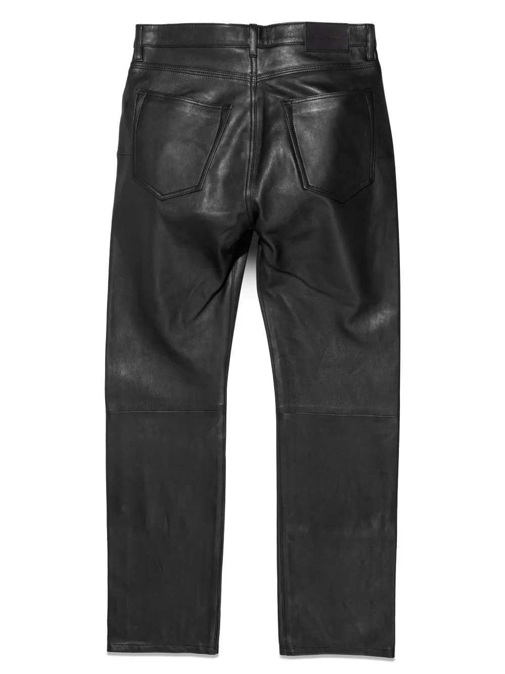 purplebrand Purple Brand Leren broek - Zwart