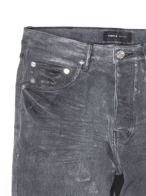 Purple Brand Calça Jeans Slim Com Efeito Encerado - Farfetch
