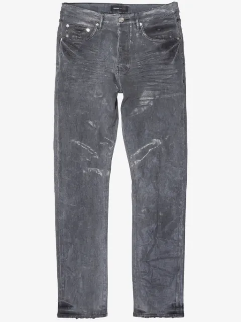 Purple Brand P005 faded-effect slim jeans