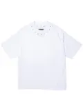 Purple Brand eyelet-trim cotton T-shirt - White